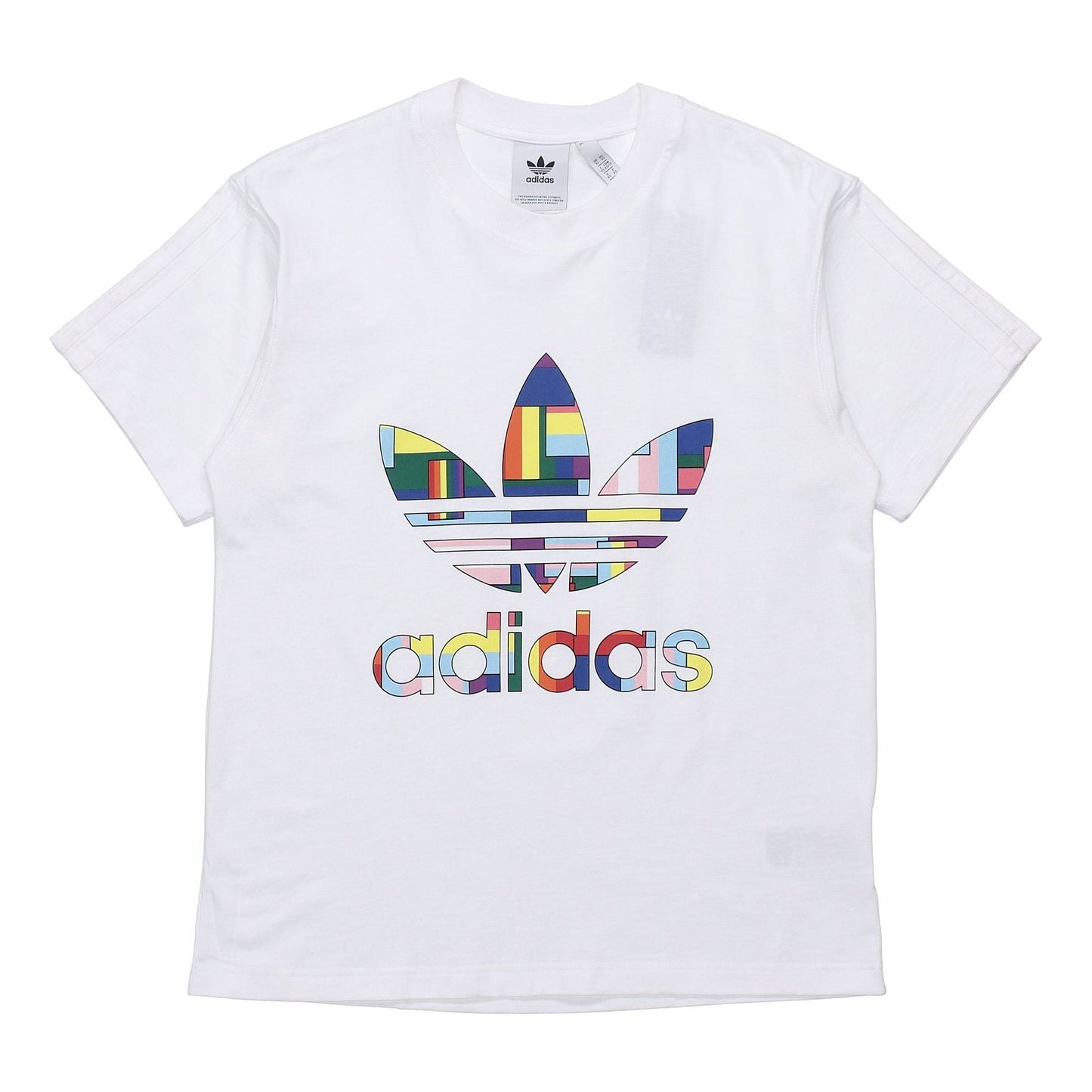 adidas originals Flag Lag Fill Tee Sports Short Sleeve White GD0953