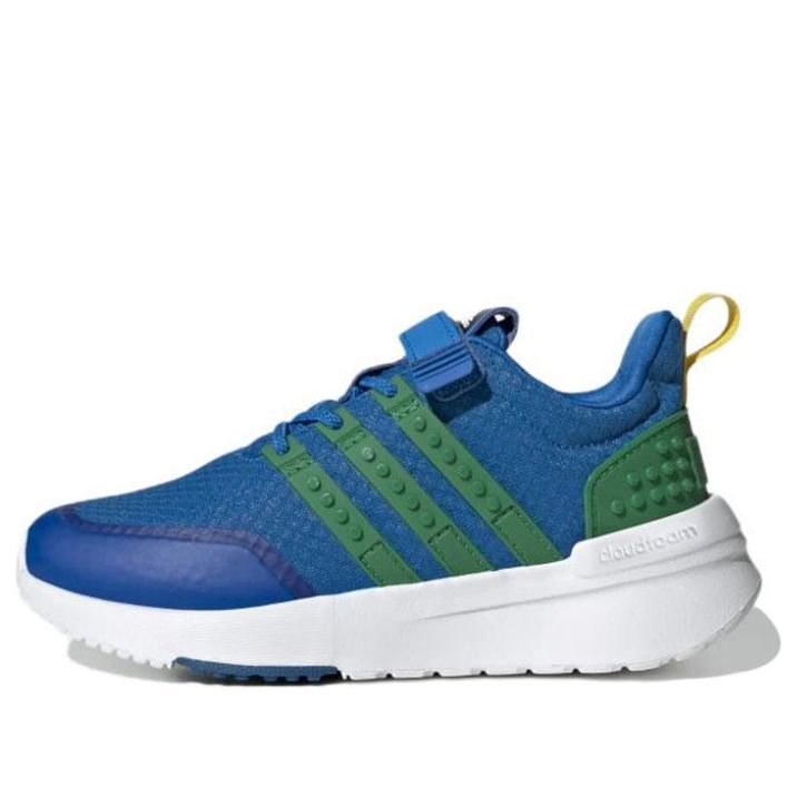 (PS) adidas LEGO x Racer TR EL Little Kid 'Halo Blue Sub Green' GV8237