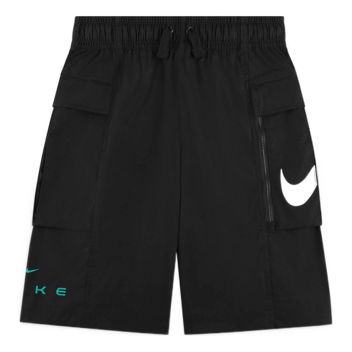(PS) Nike Printed Elastic Waist Straight Shorts 'Black' DX6298-010