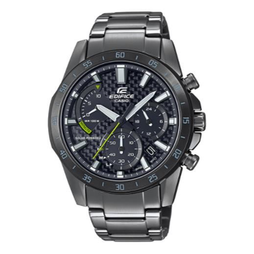 Men's CASIO EDIFICE Series Minimalistic Casual Watch Business Mens Black Analog EQS-930DC-1A