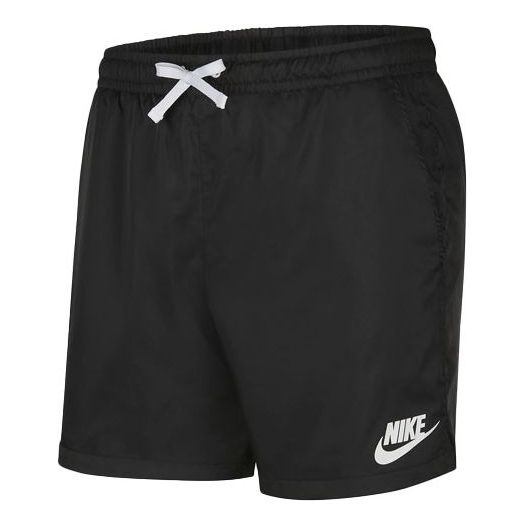 Nike Sportswear Woven Casual Breathable Shorts Black AT5289-010