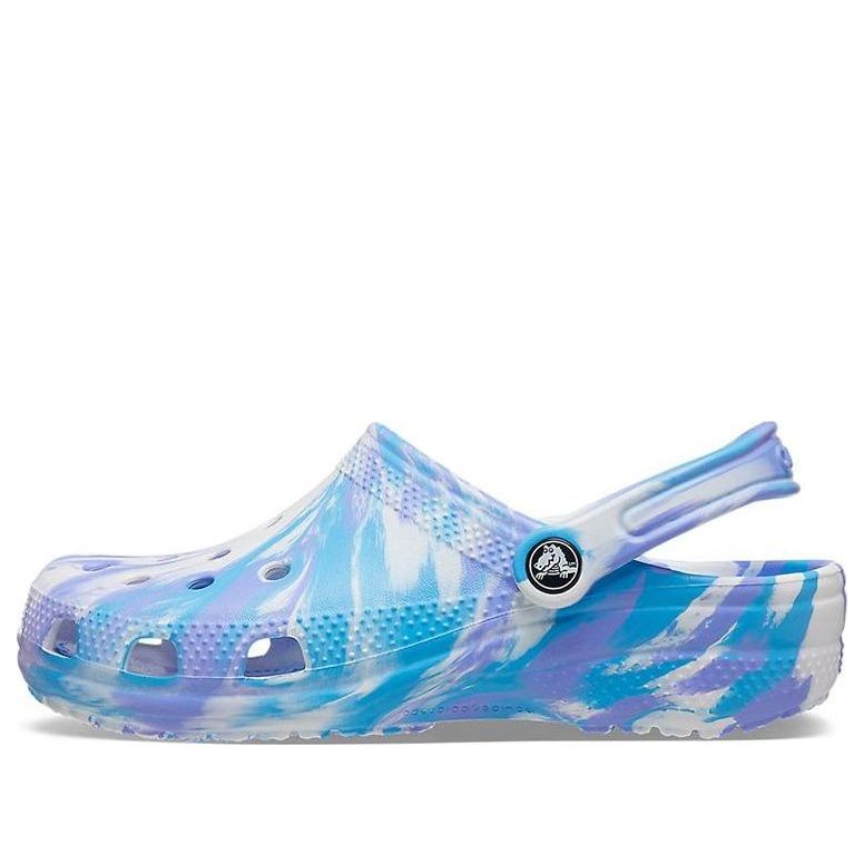 Crocs Classic Clog Marble Beach Sports 'White Blue' 206867-1FK
