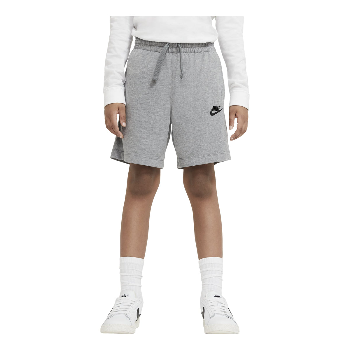 (GS) Nike Jersey Sportswear Shorts 'Grey' DA0806-091