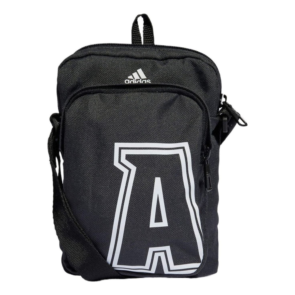 adidas Classic Brand Love Initial Print Organizer Bag 'Grey' IJ5633