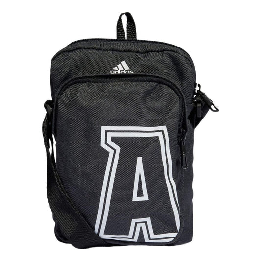 adidas Classic Brand Love Initial Print Organizer Bag 'Grey' IJ5633