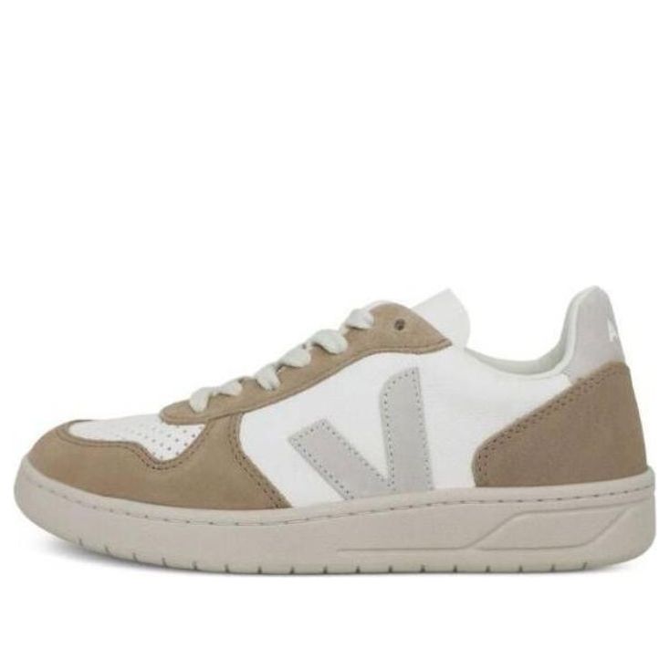 Veja V-10 Chromfree Low-Top Sneakers 'White Natural Beige' VX0503298
