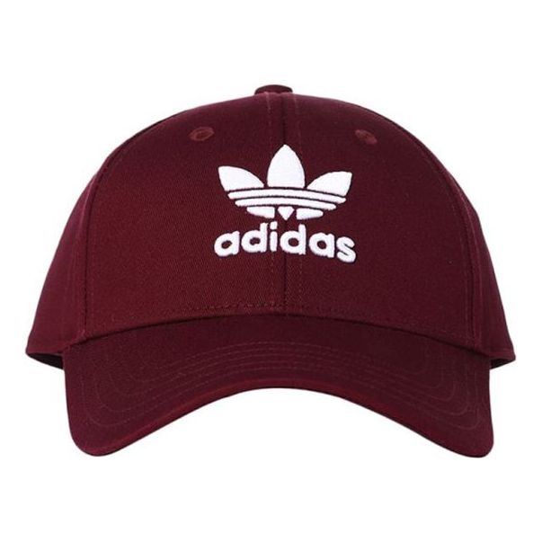 adidas Trefoil Baseball Cap 'Burgundy' DV0175