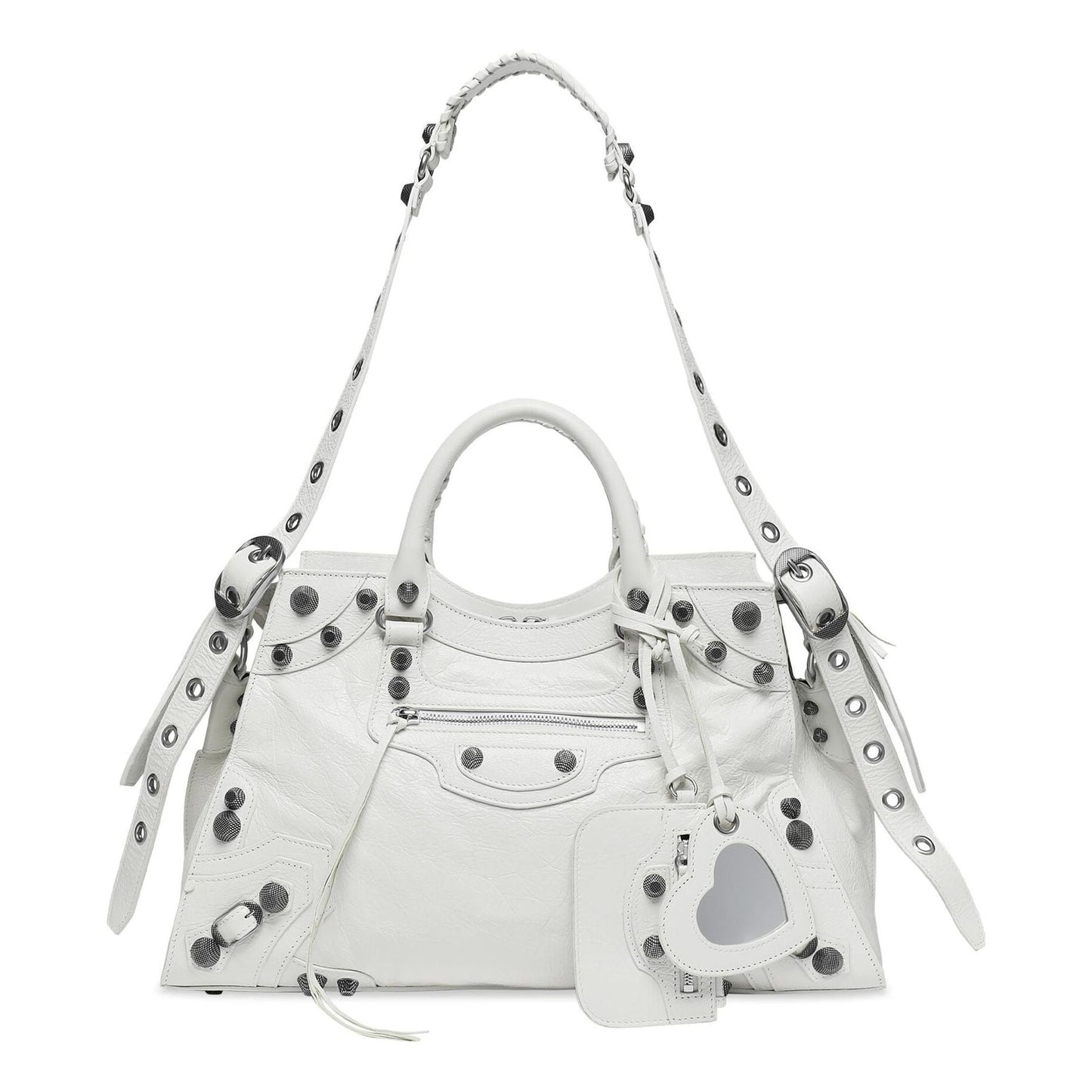 (WMNS) Balenciaga Neo Cagole City Handbag 'White' 700451210B09104