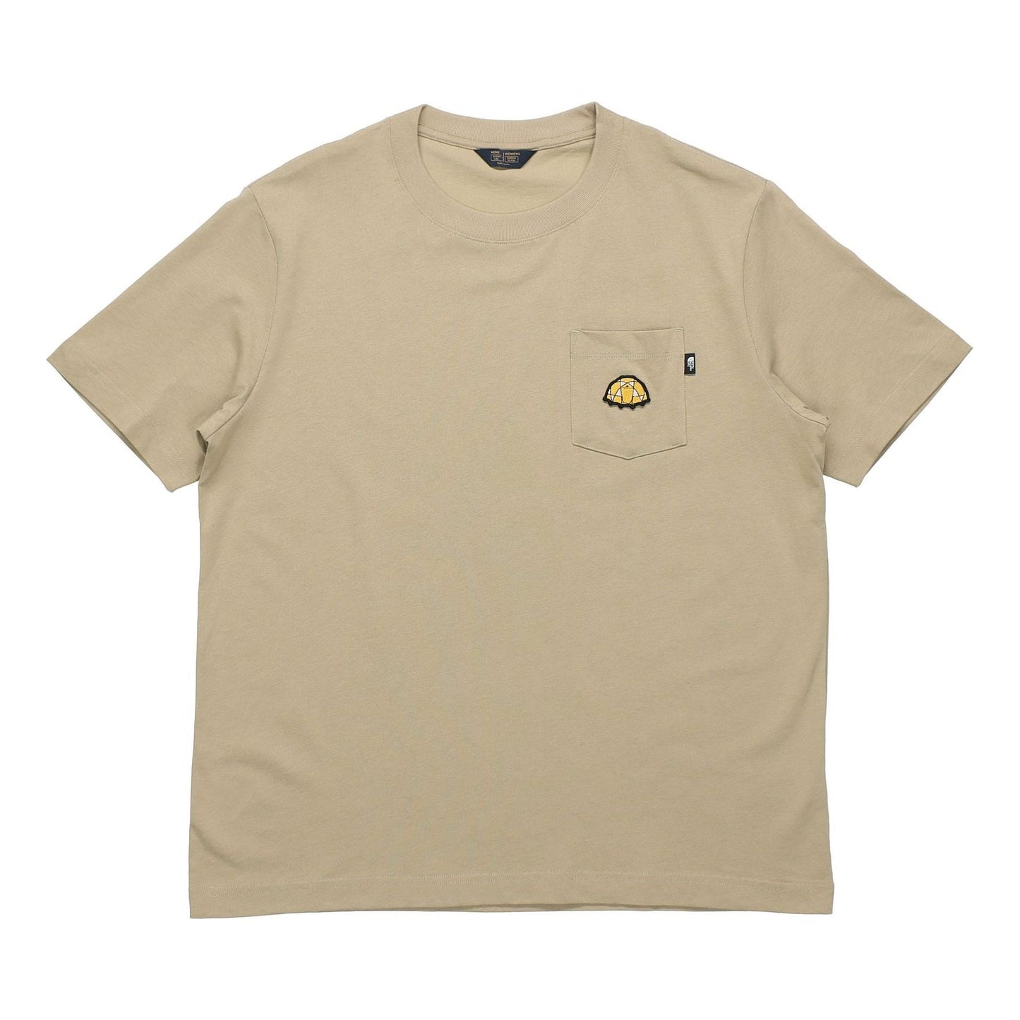 Men's THE NORTH FACE Pocket Short Sleeve Khaki 4999-ZDL