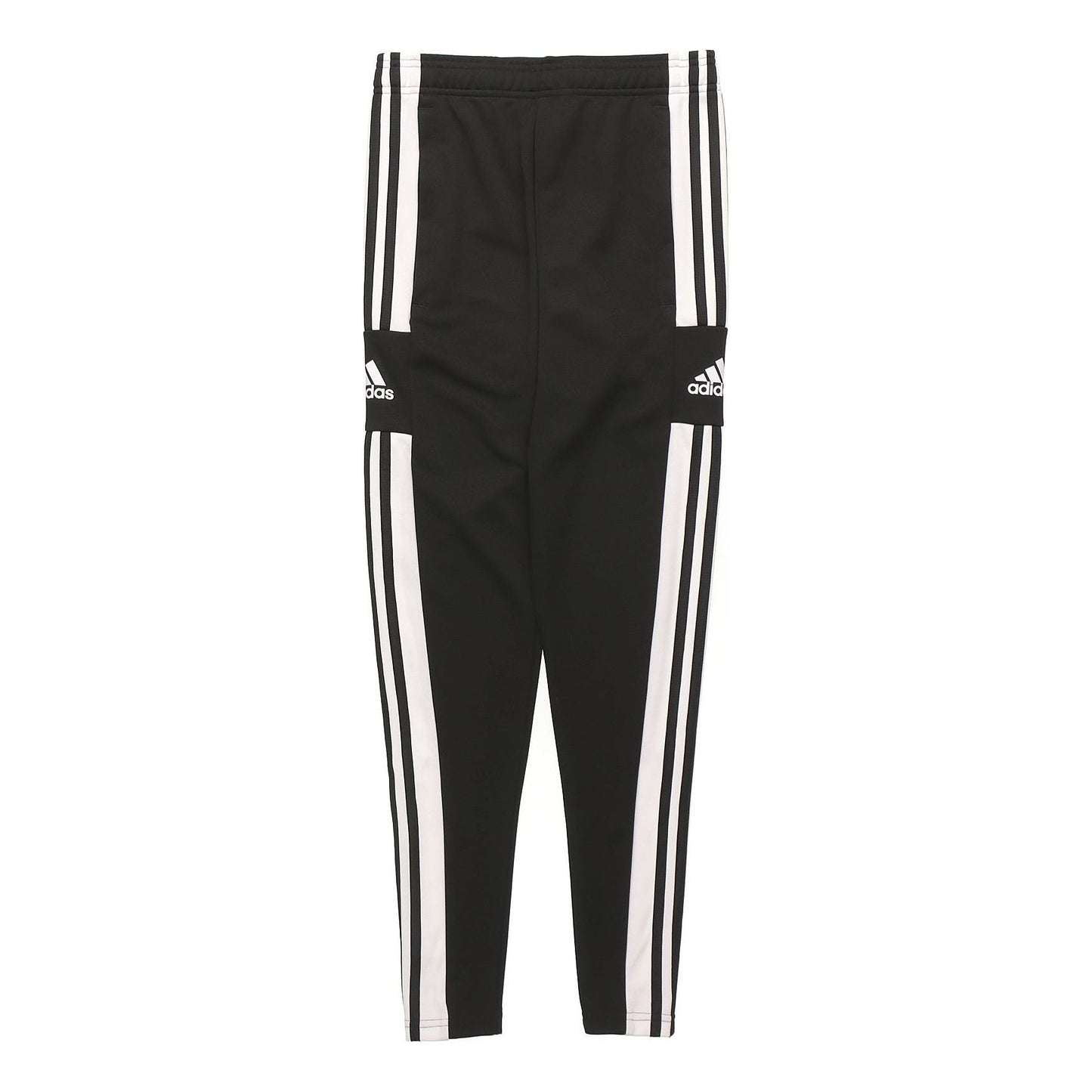 adidas Classic Stripes Logo Knitted Sports Pants Men's Black GK9545