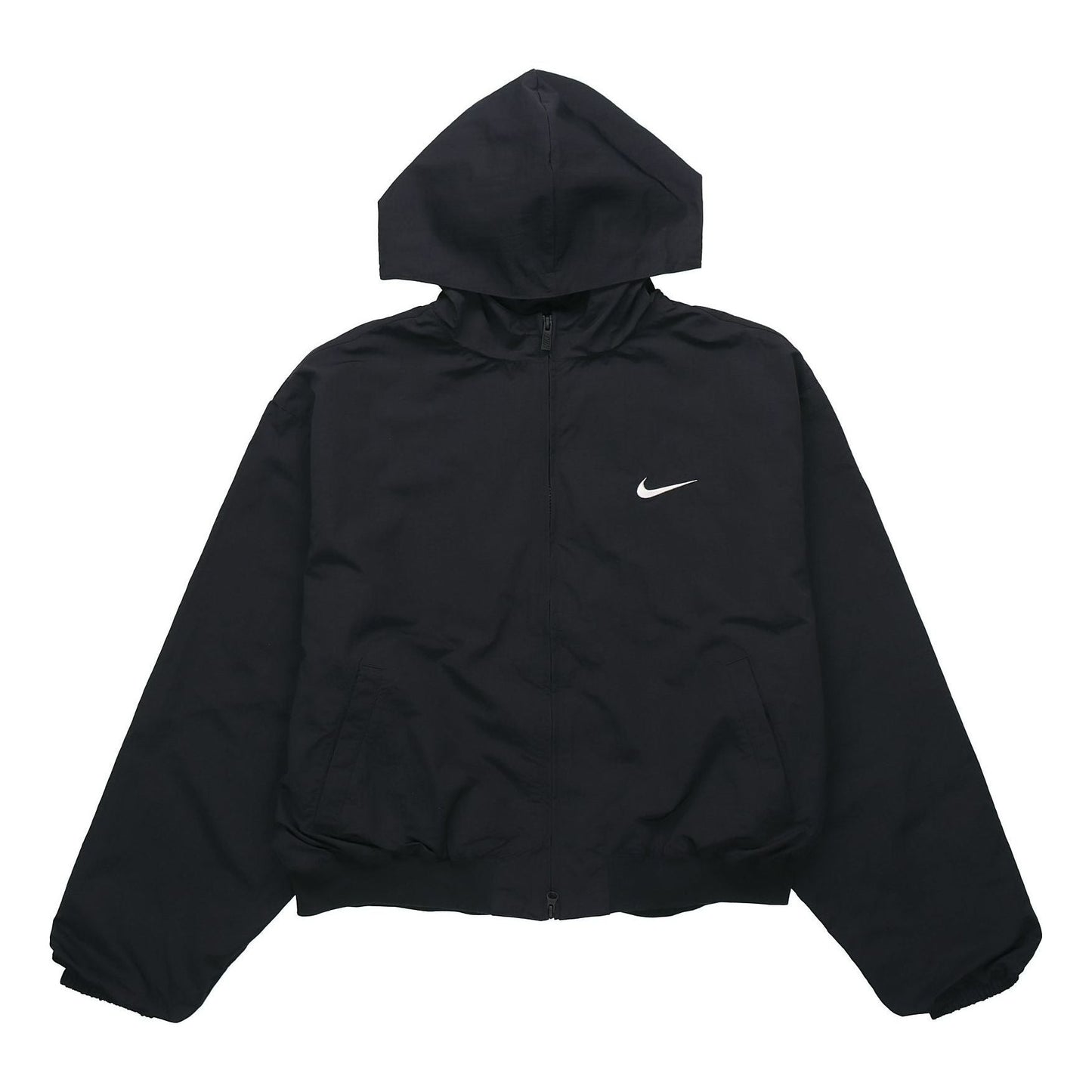 Nike X Fear Of God Hooded Bomber Jacket Black & Fossil BV4408-010