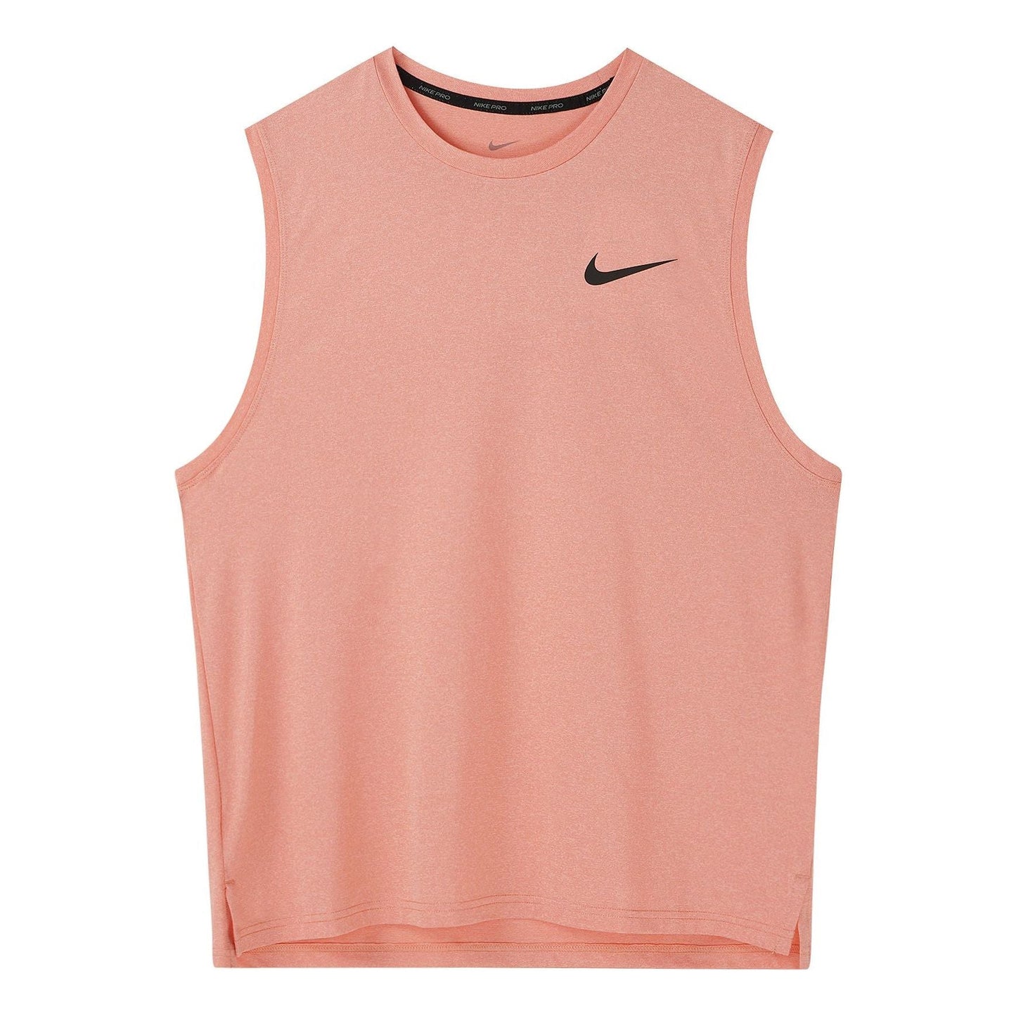 Men's Nike Solid Color Logo Quick Dry Breathable Sports Training Madder Root Brown Vest CZ1185-827