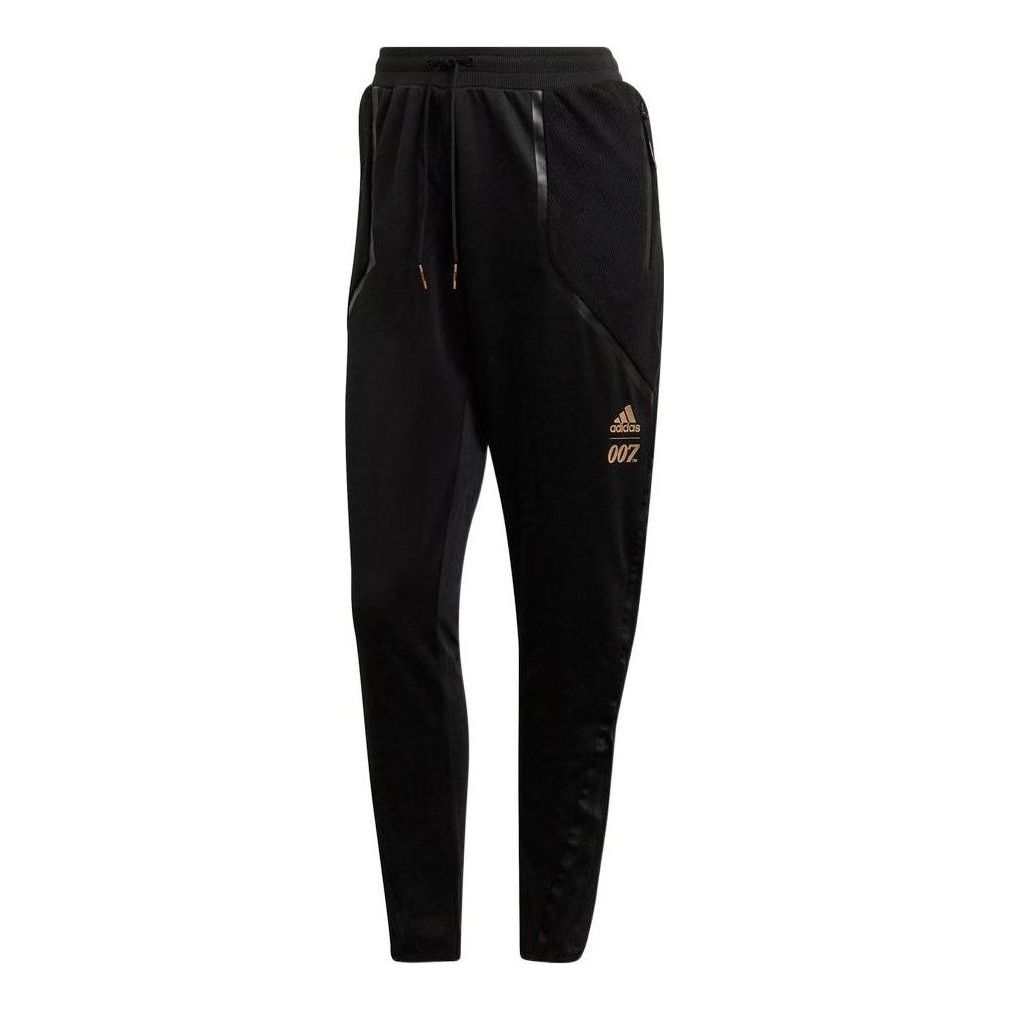 (WMNS) adidas x James Bond Sportswear Track Pants Asia Sizing 'Black' GN6816