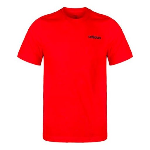 adidas Sports Stylish Short Sleeve Red DU0385