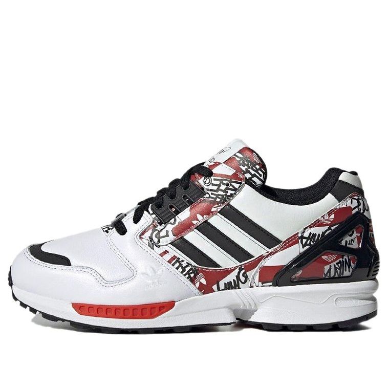 adidas x Atmos ZX 8000 Graffiti 'White Active Red' GW6028