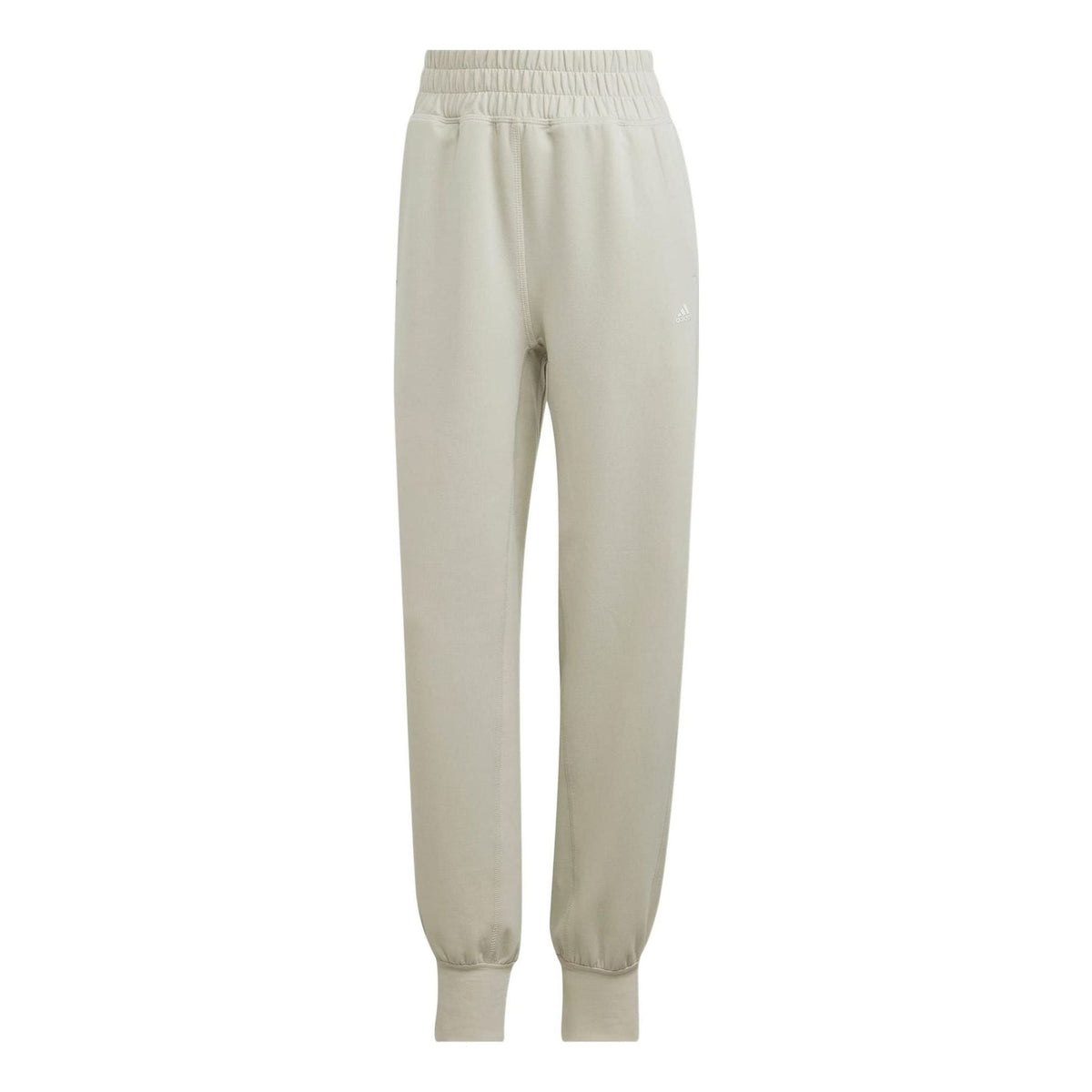 (WMNS) adidas AEROREADY Studio Pants Asia Sizing 'Beige' HK2364