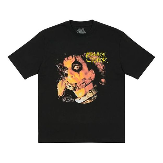 PALACE Alice Cooper Band Printing Short Sleeve Black T-Shirt P20TS084