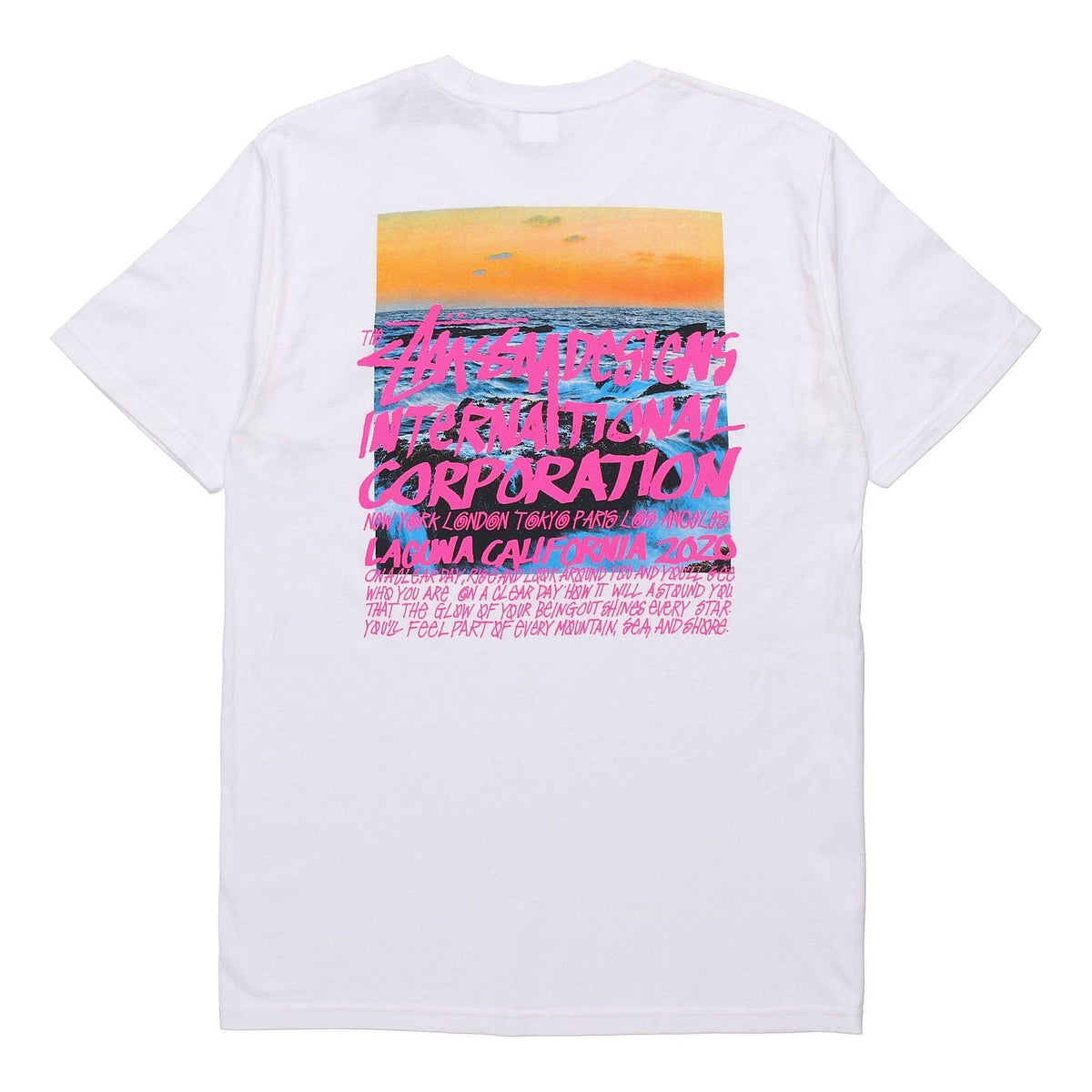 Stussy Printing Short Sleeve Unisex White 1904502-WHITE