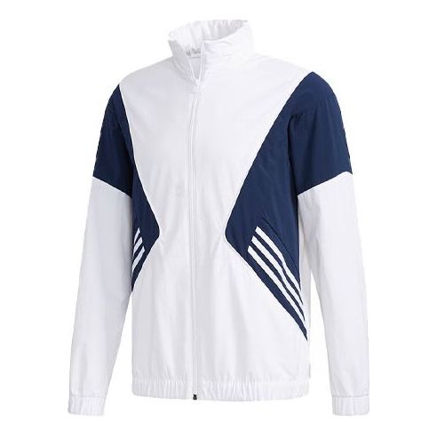 adidas neo M CS CLBLCKD WB Casual Sports Hooded Jacket White EI4496
