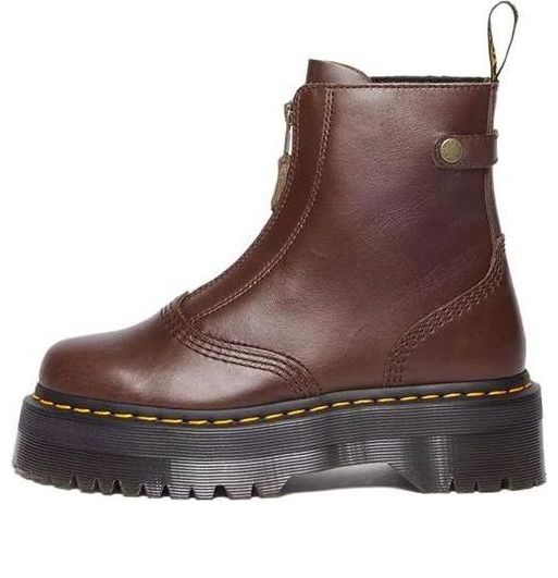 (WMNS) Dr. Martens Jetta Platform Boots 'Dark Brown' 31141201