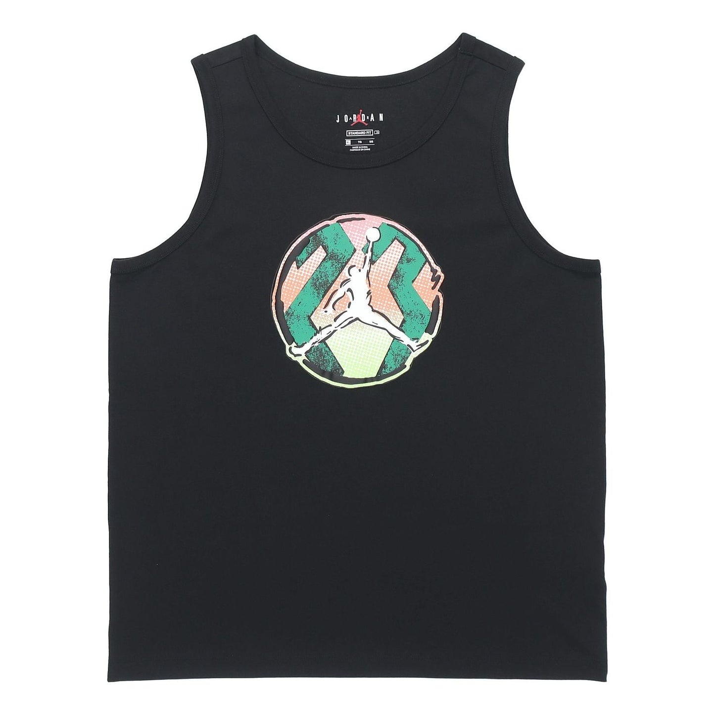 Men's Air Jordan Sport Dna Printing Casual Sports Running Black Vest CZ8296-010