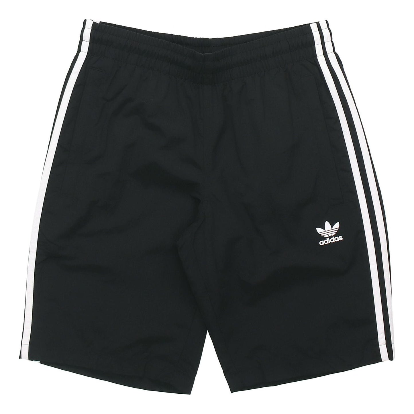 adidas originals 3-stripes Swim Stripe Casual Sports Shorts Black CW1305