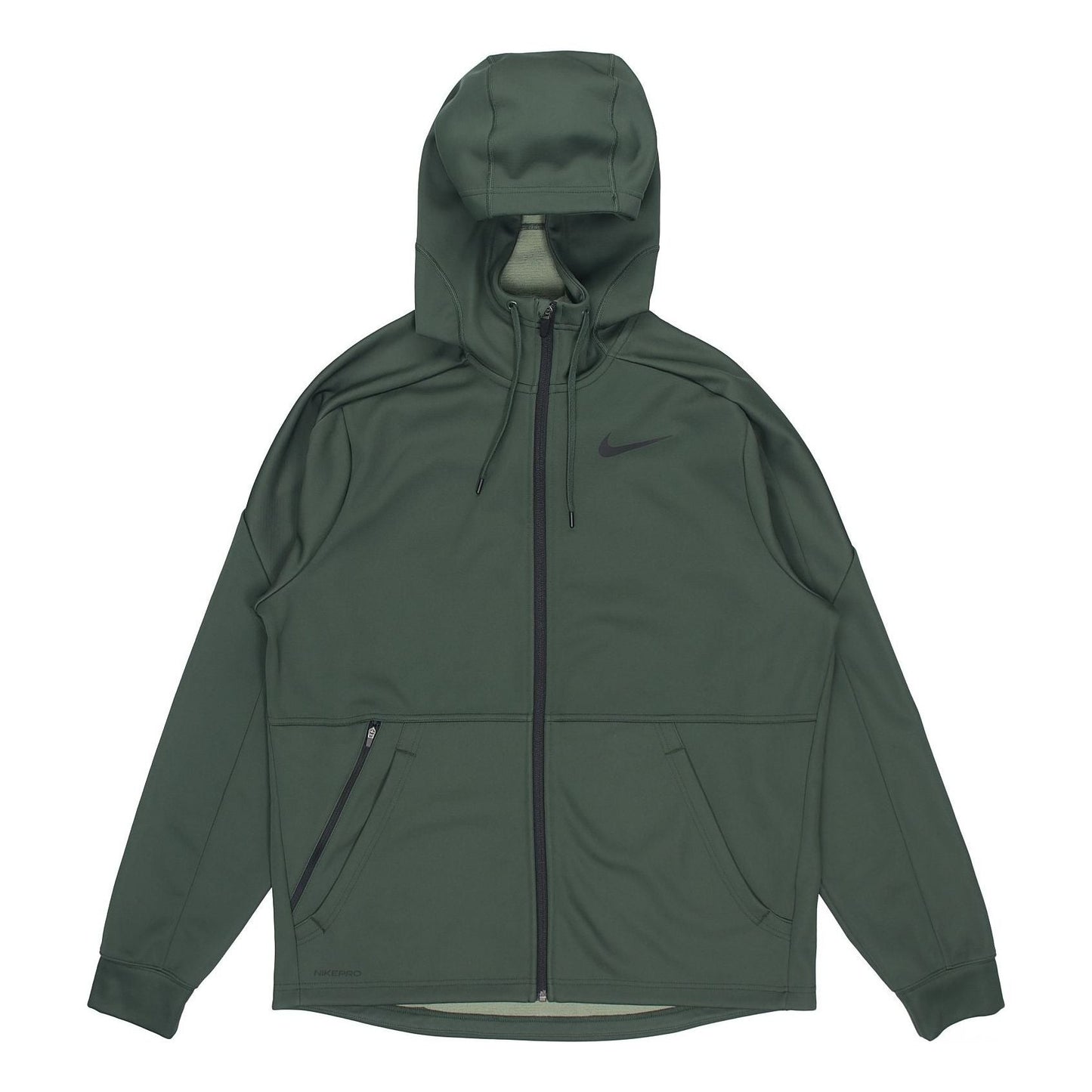 Nike Therma Cardigan Training Hooded Jacket Silver Green Silvergreen CU7359-337