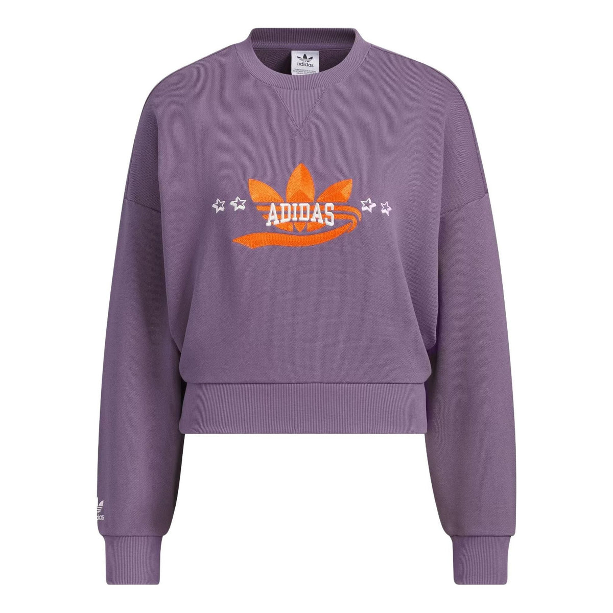 (WMNS) adidas originals Sportswear Hoodie Logo 'purple' IN1053