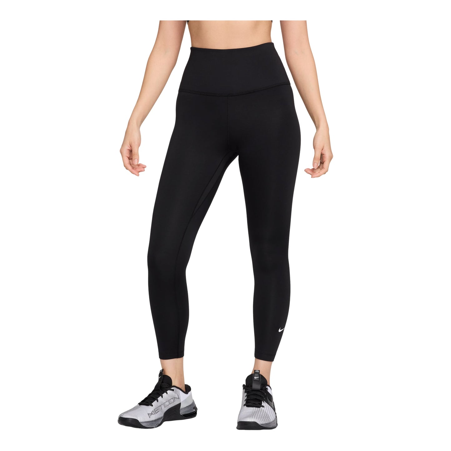 (WMNS) Nike Therma-FIT One High Waisted 7/8 Leggings Asia Sizing 'Black' FB8613-010
