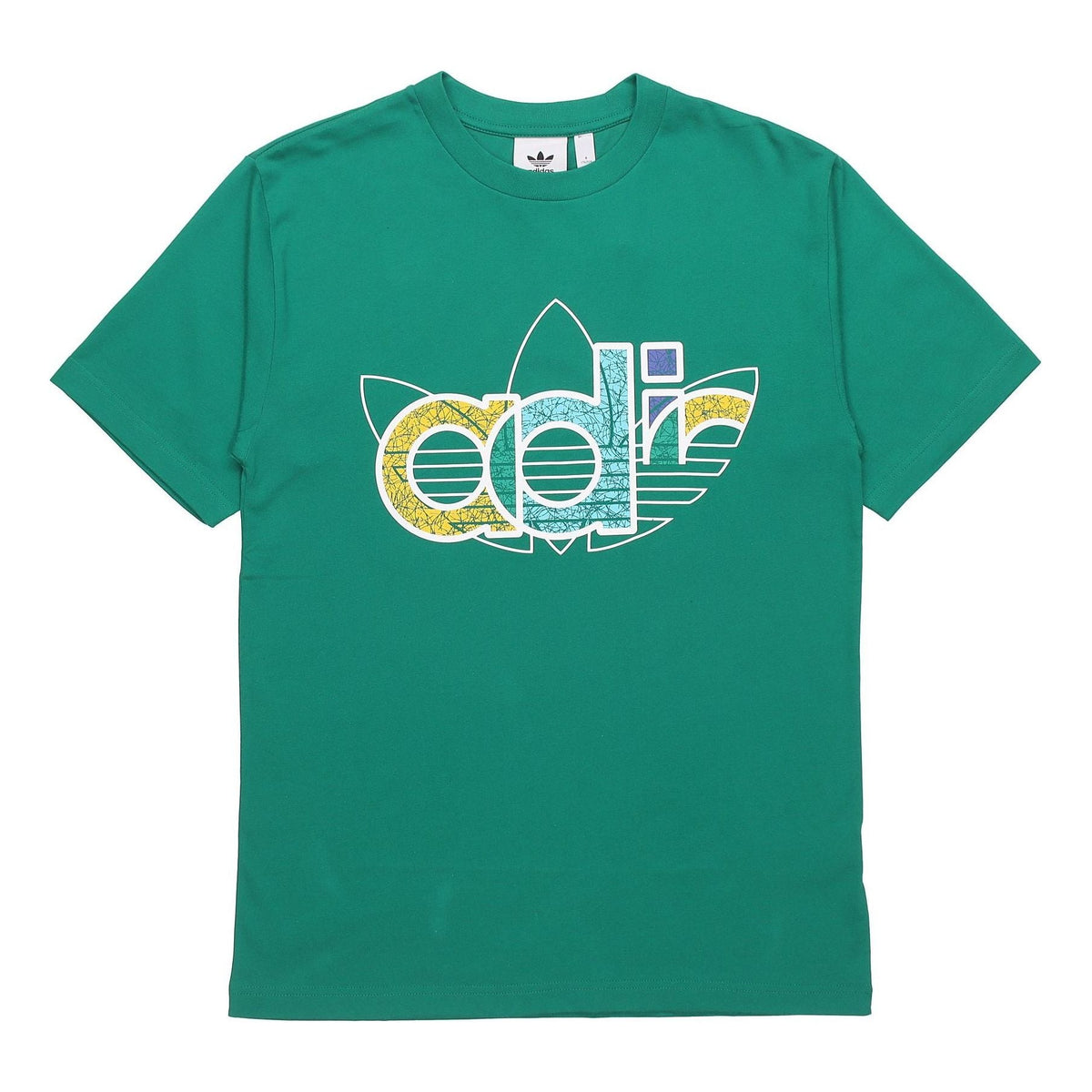 adidas originals Sports Short Sleeve Malachite Green FM1574