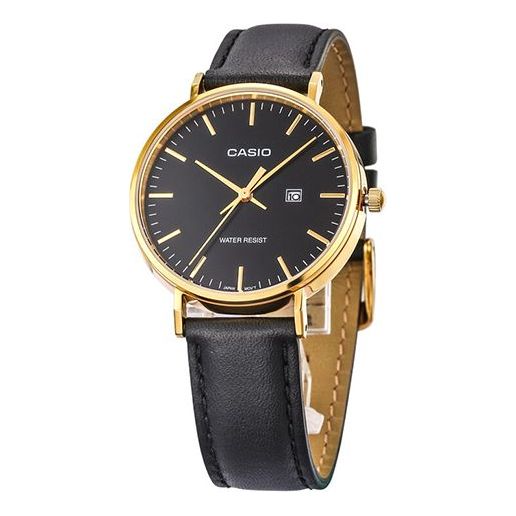 CASIO Waterproof Quartz Black Analog LTH-1060GL-1APF