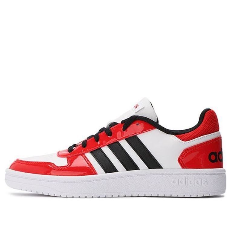 (WMNS) adidas Hoops 2.0 'Red White Black' H01211