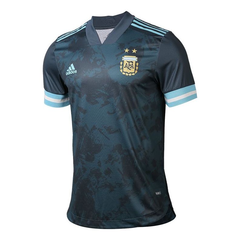 adidas AU Player Edition Argentina Away Breathable Short Sleeve Soccer/Football Jersey Asia Sizing Blue FH8570