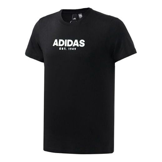 adidas Gfx T adidas 2 Sports Stylish Round Neck Short Sleeve Black EK4730