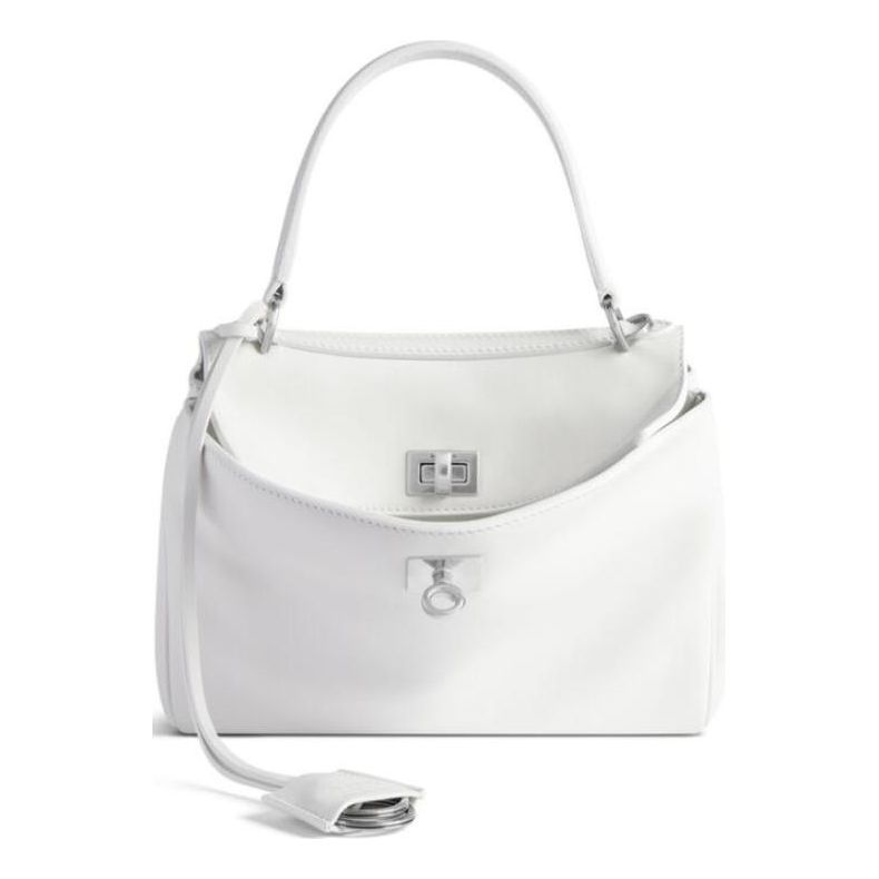 (WMNS) Balenciaga Rodeo Mini Handbag 'White' 7954562AA4U9001