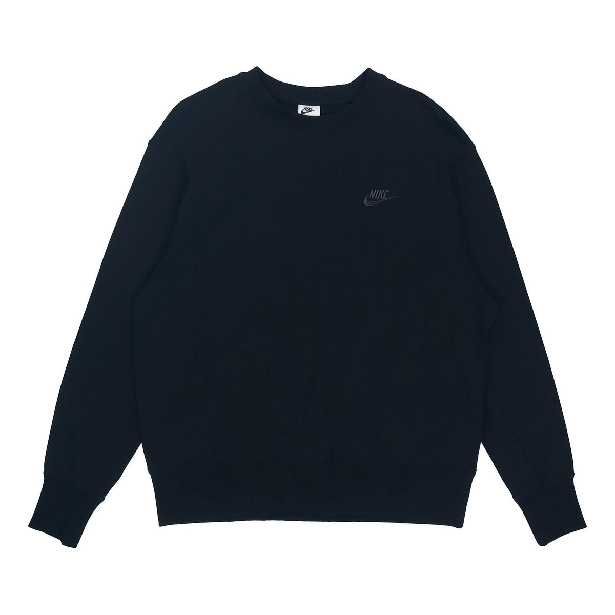 Nike Sportswear Casual Sports Crew-neck 'All Black' DA0022-010
