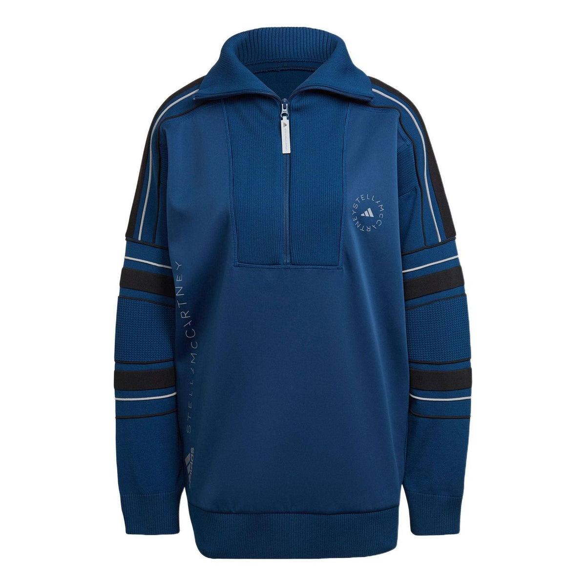 (WMNS) adidas by Stella McCartney Knit Mix Pullover 'Blue' HG1264