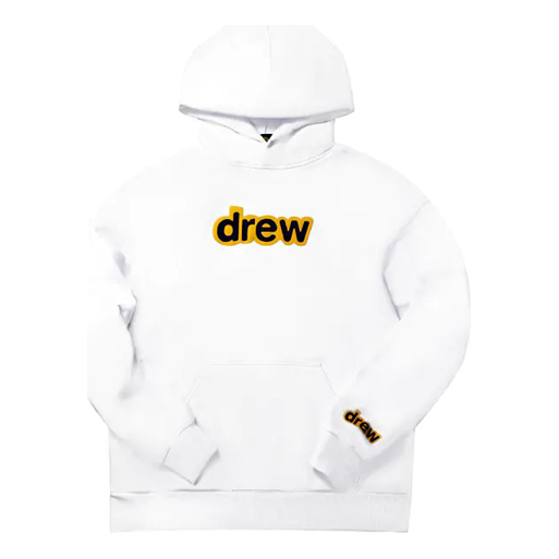 Drew House Secret Alphabet Logo Long Sleeves Unisex White DR-SS20-008