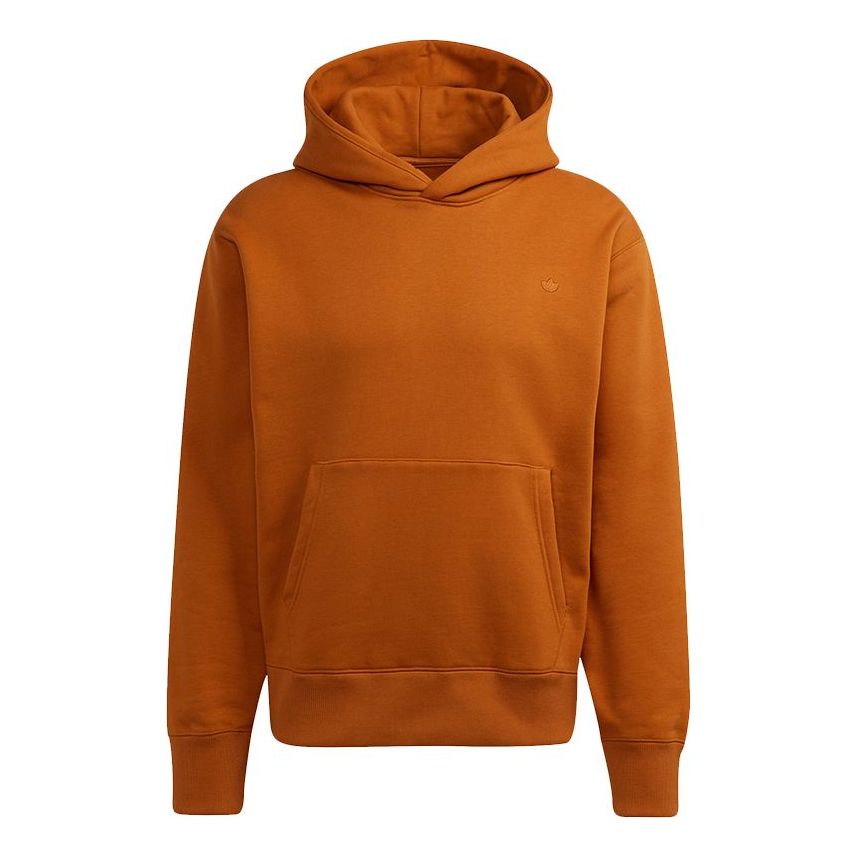 Men's adidas originals C Hoody Solid Color Loose Sports Orange H09177
