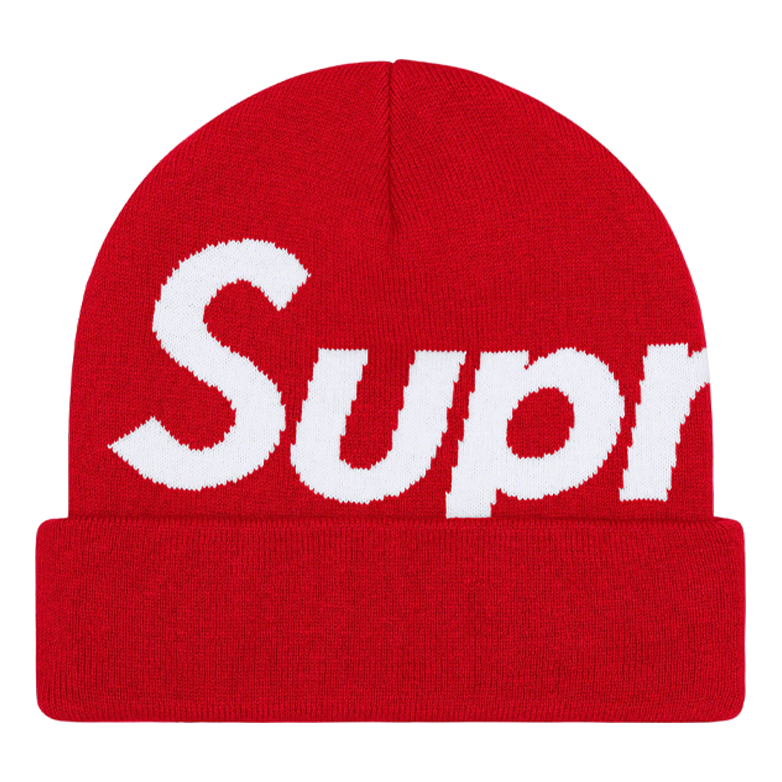 Supreme Big Logo Beanie 'Red' SUP-FW23-2434