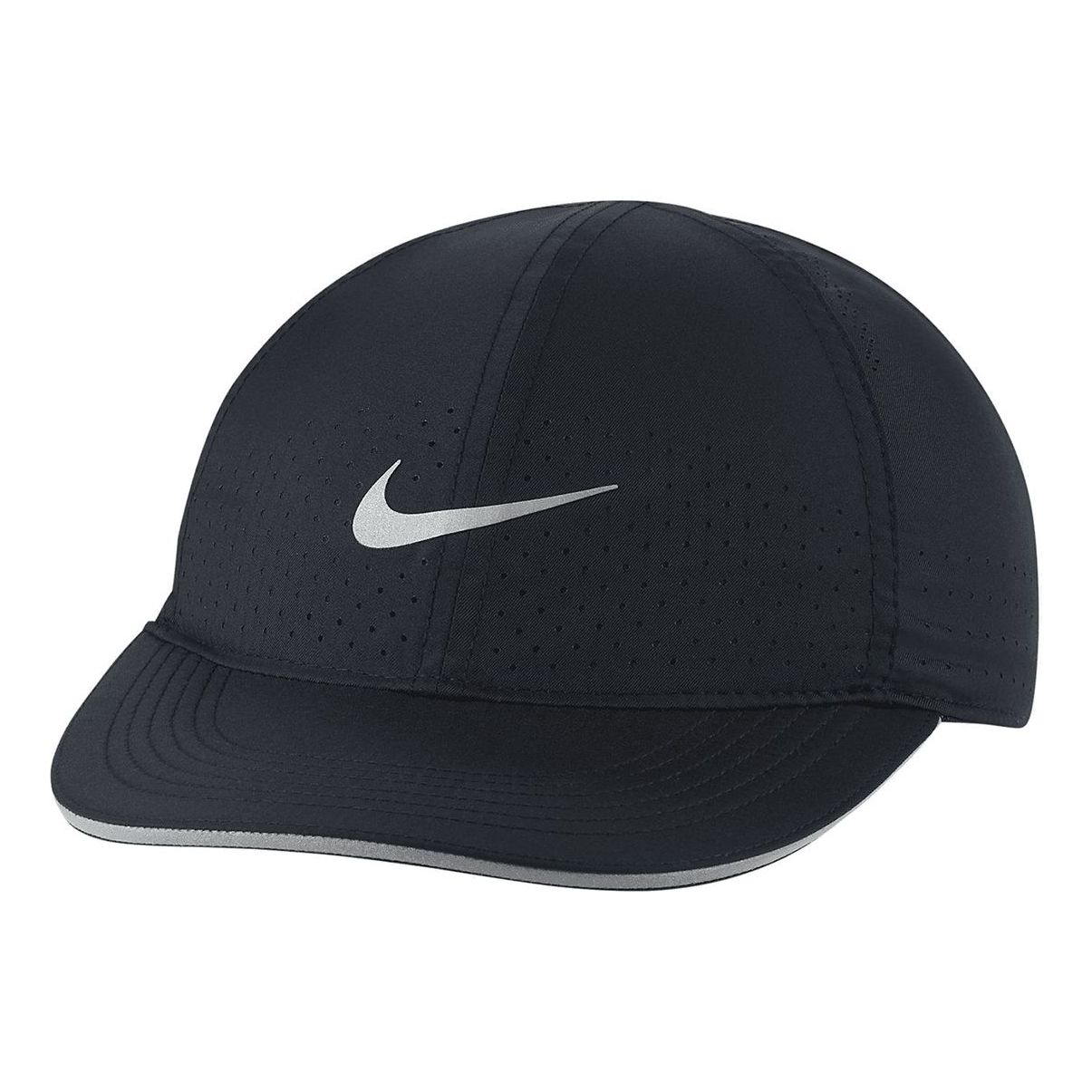 (WMNS) Nike Featherlight Running Cap 'Black' DC4090-010