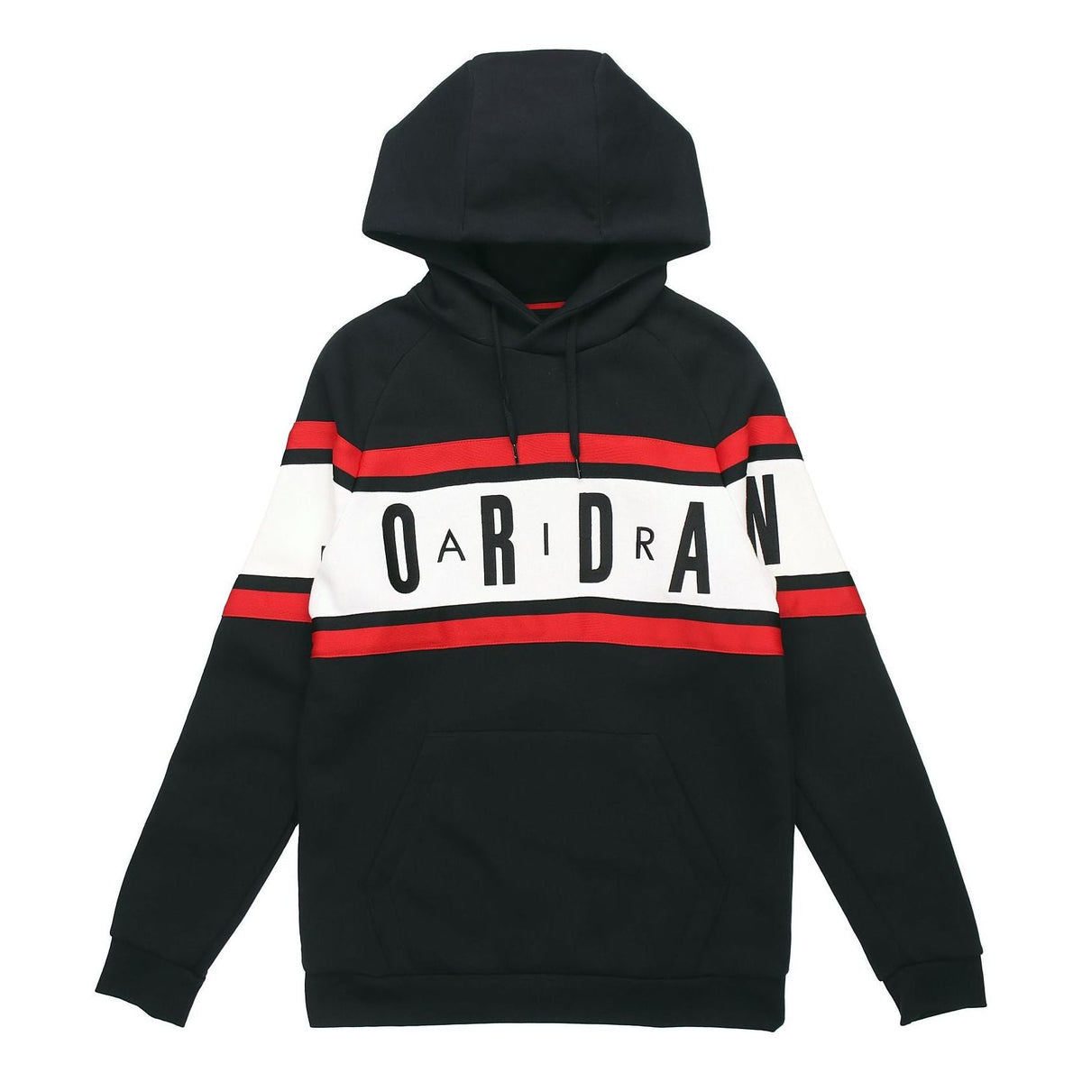 Air Jordan Air Fleece Pullover Hoodies Athleisure Asia Sizing 'Black' BQ5655-010