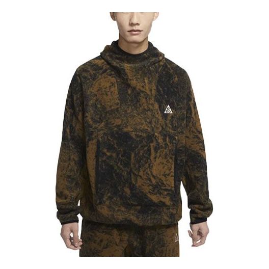 Men's Nike x ACG Therma-FIT Wolf Tree Suede Printing Sports Brown DM4327-242