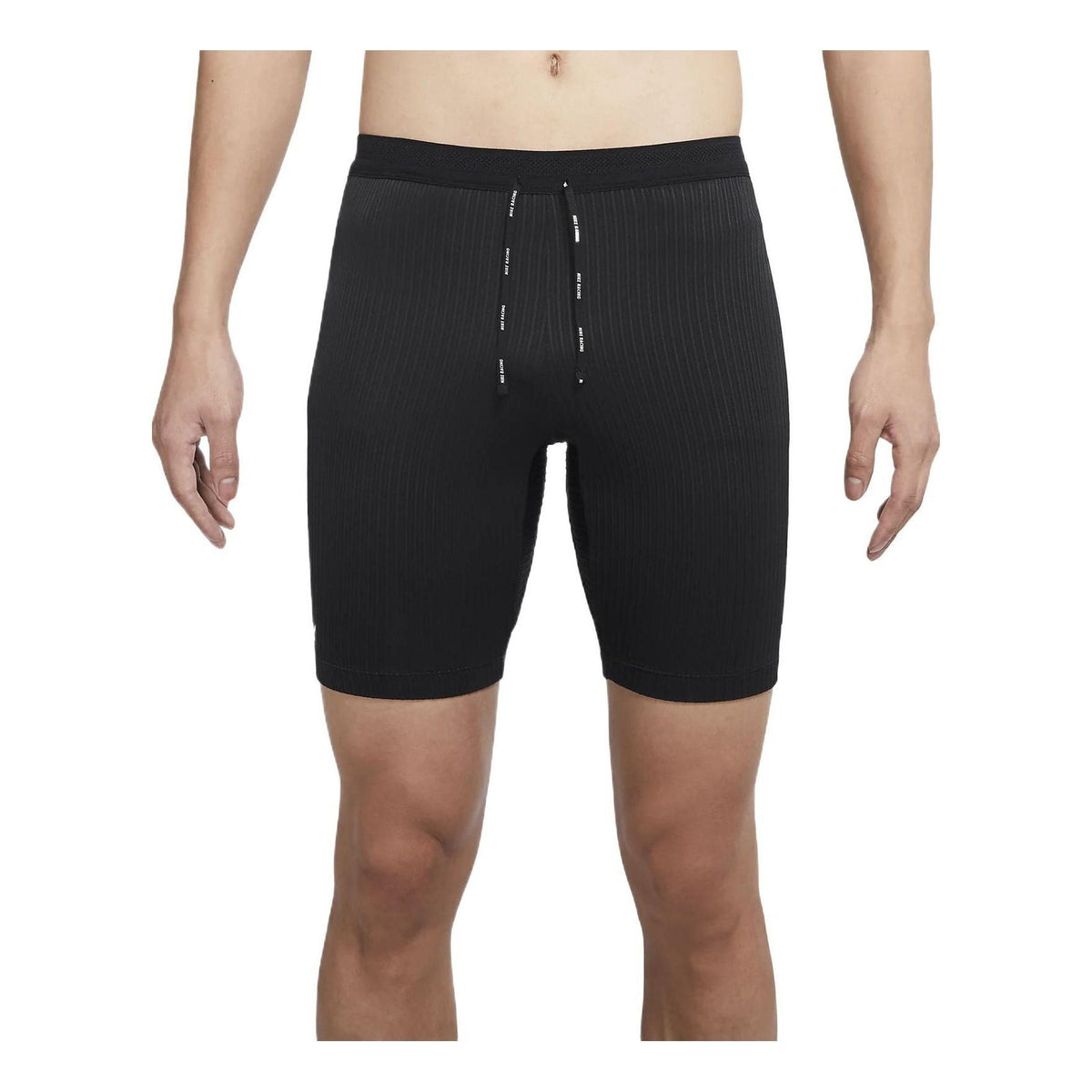 Nike Dri-FIT Stripe Breathable Lacing Slim Fit Sports Shorts Black DM4623-010