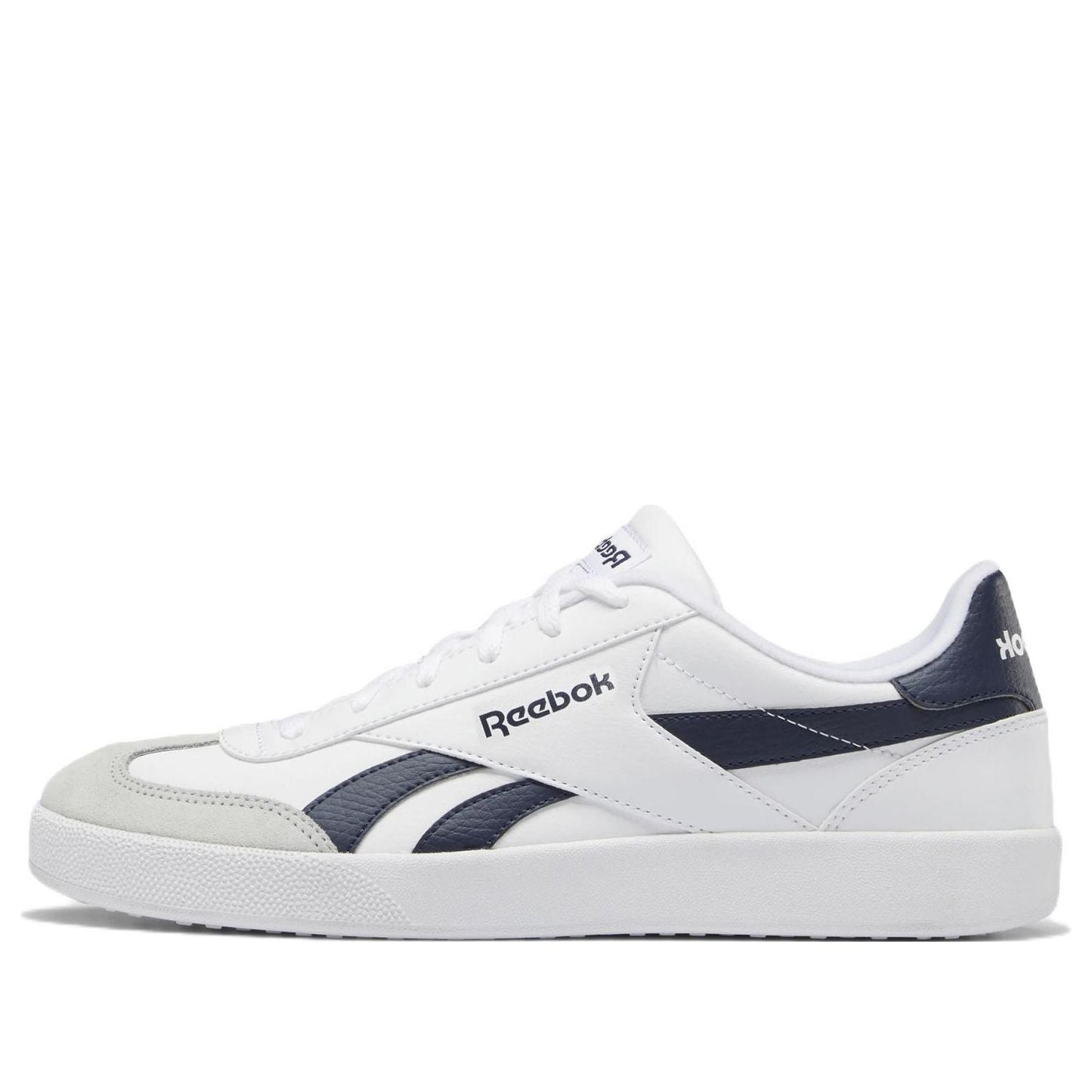 Reebok Vector Smash Cozy Wear-resistant Skateboarding Shoes Unisex White Blue GZ6127