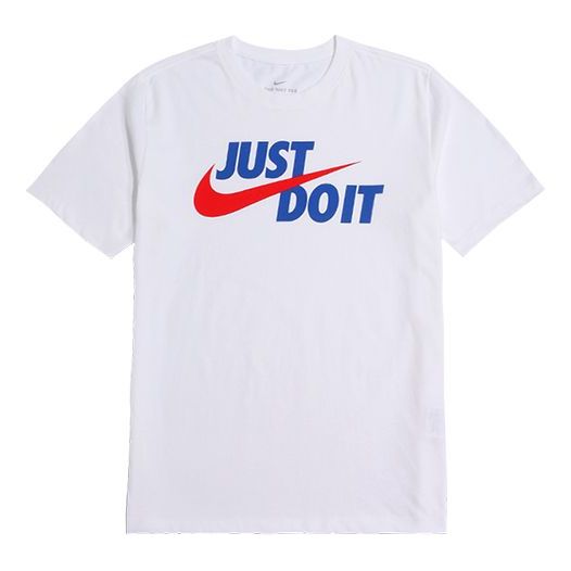 Nike Sportswear TEE JUST DO IT SWOOSH Men White AR5007-106