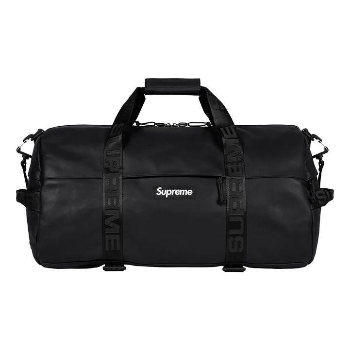 Supreme Leather Duffle Bag 'Black' SUP-FW23-0828