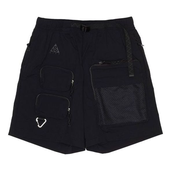 Nike x ACG Multiple Pockets Cargo Casual Sports Shorts Black CK7856-013
