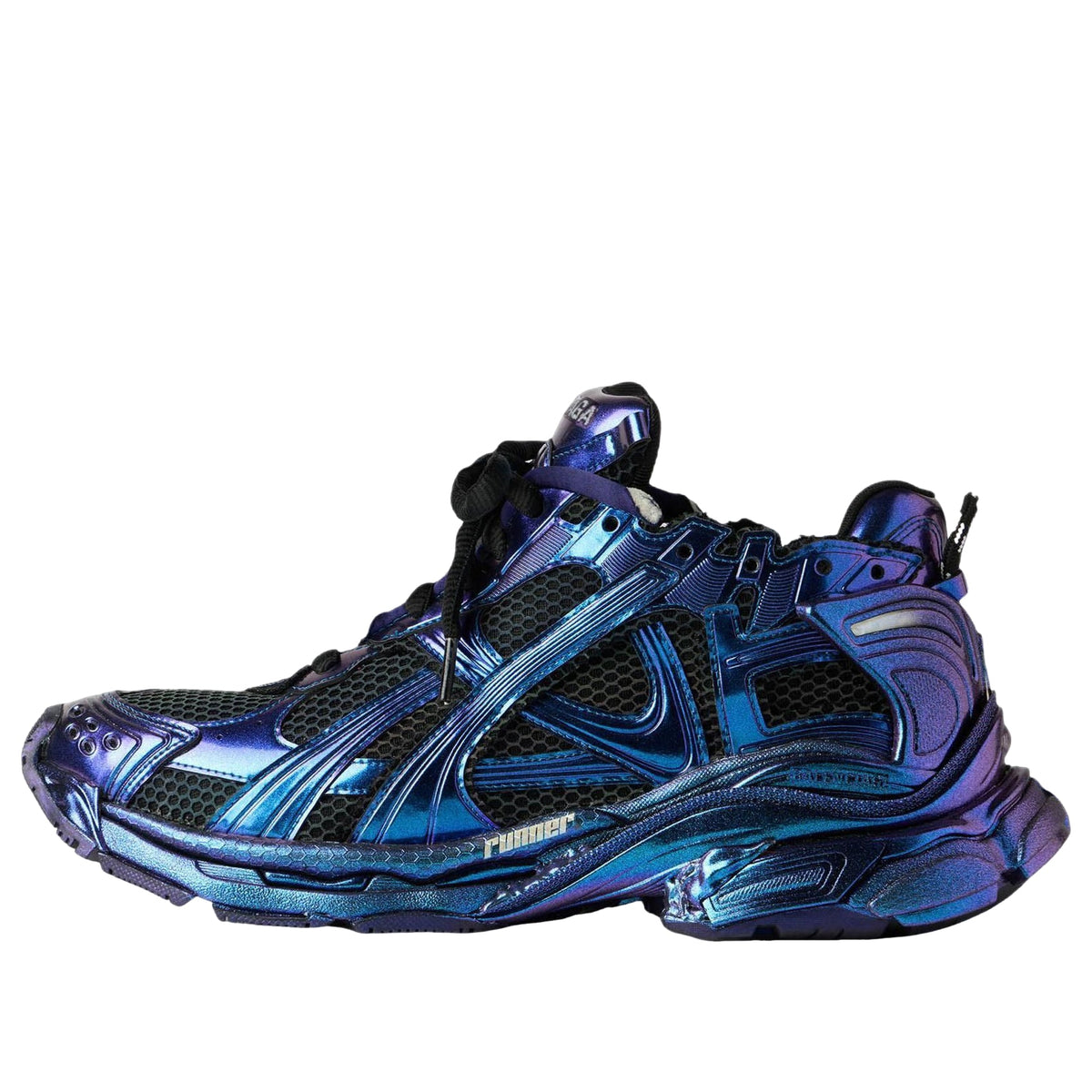 Balenciaga Runner Iridescent Sneaker 'Blue' 772774WRNBT4000