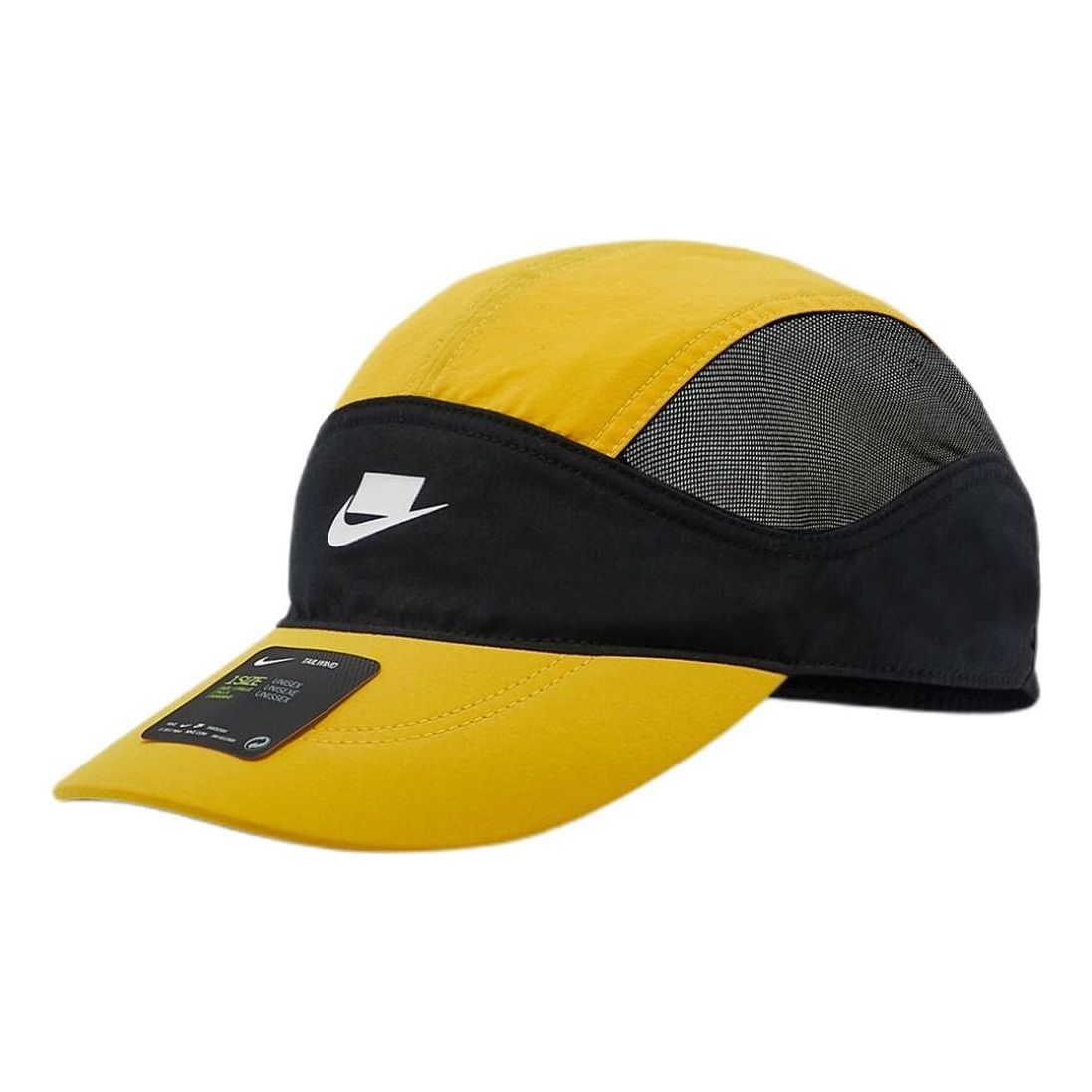 Nike Tailwind Cap 'Black Yellow' BV3386-011
